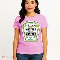 I Put Mustard On My Mustard Halloween Couple Team Women's T-Shirt thumb 4