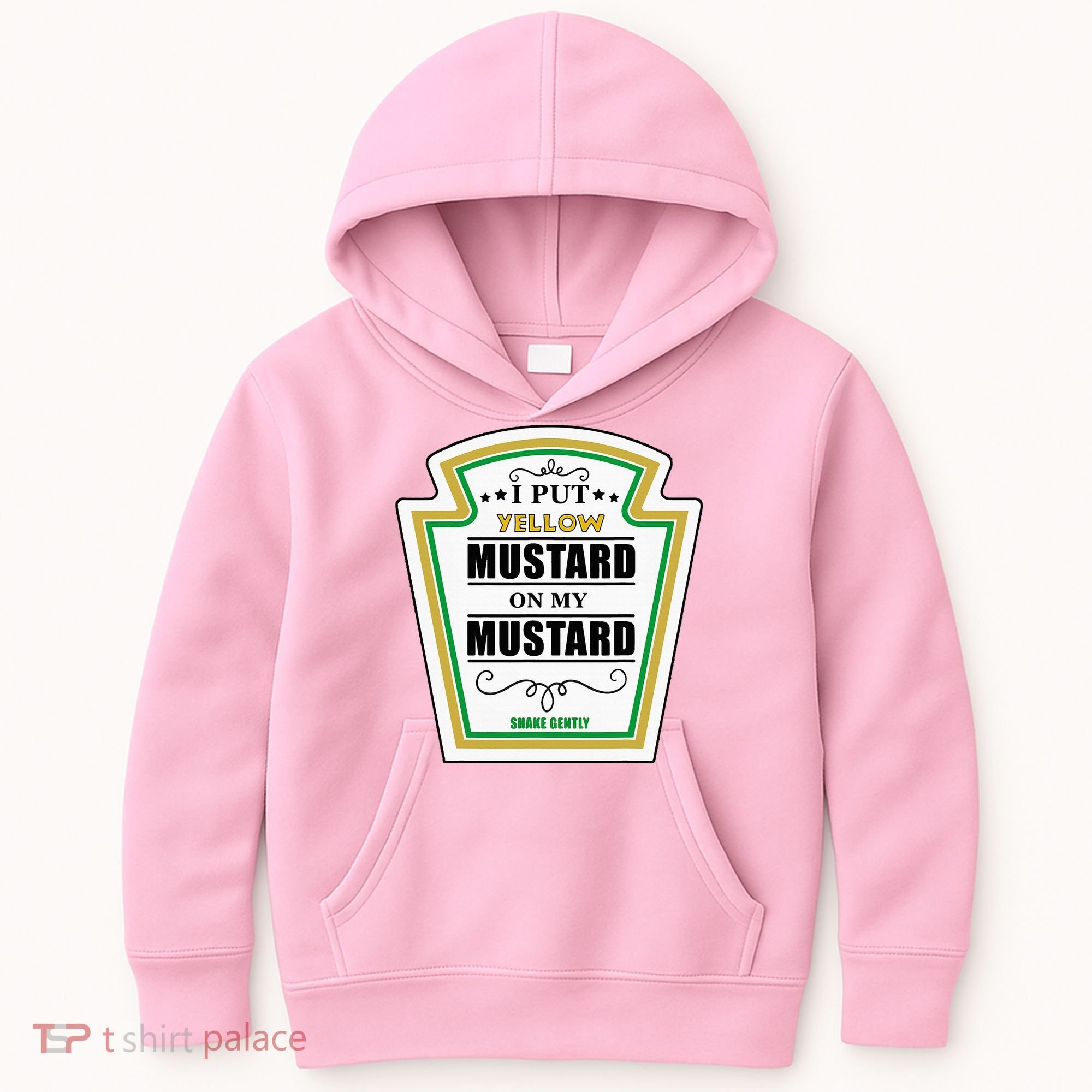 I Put Mustard On My Mustard Halloween Couple Team Kids Hoodie
