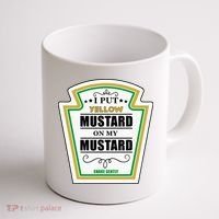 I Put Mustard On My Mustard Halloween Couple Team Coffee Mug thumb 1