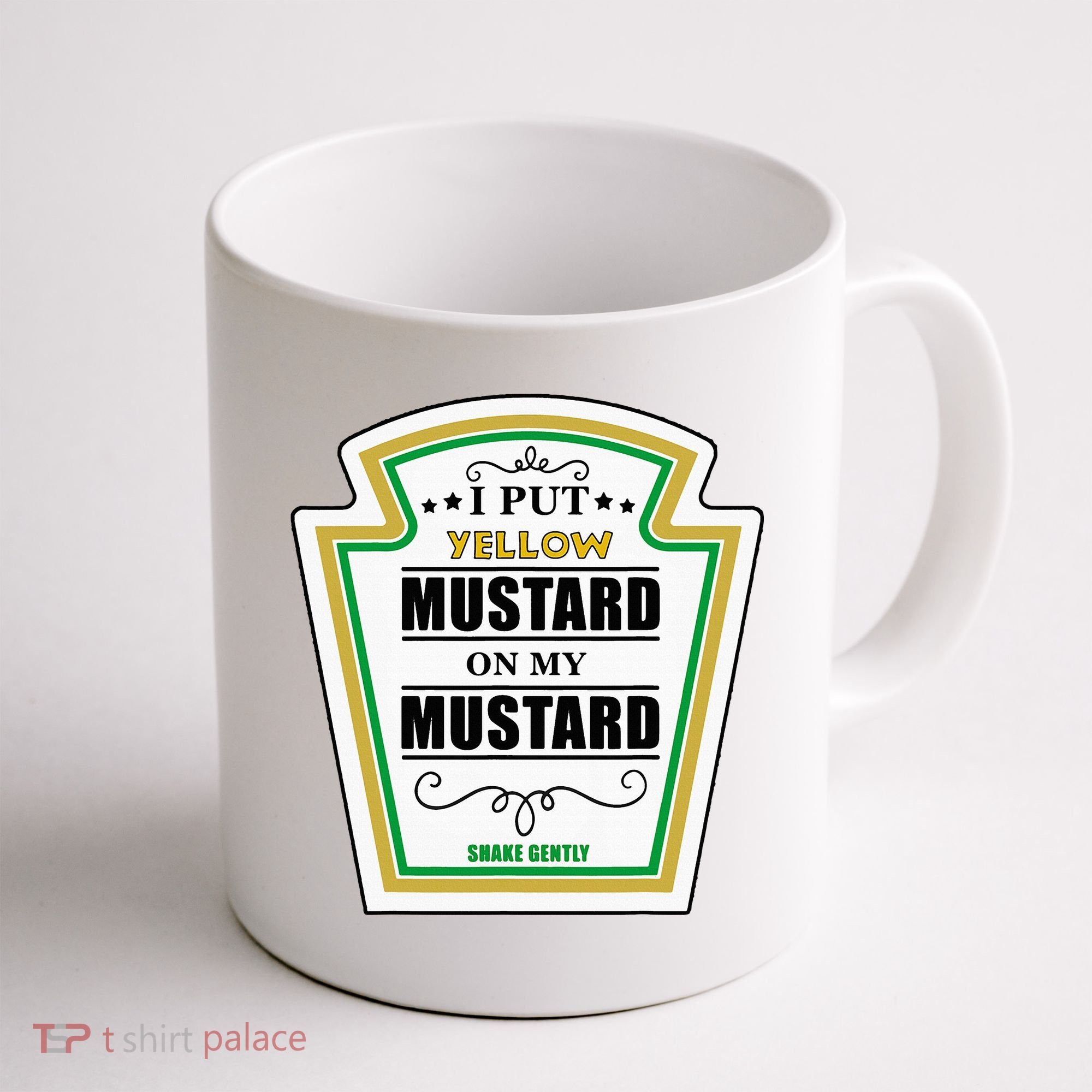 I Put Mustard On My Mustard Halloween Couple Team Coffee Mug