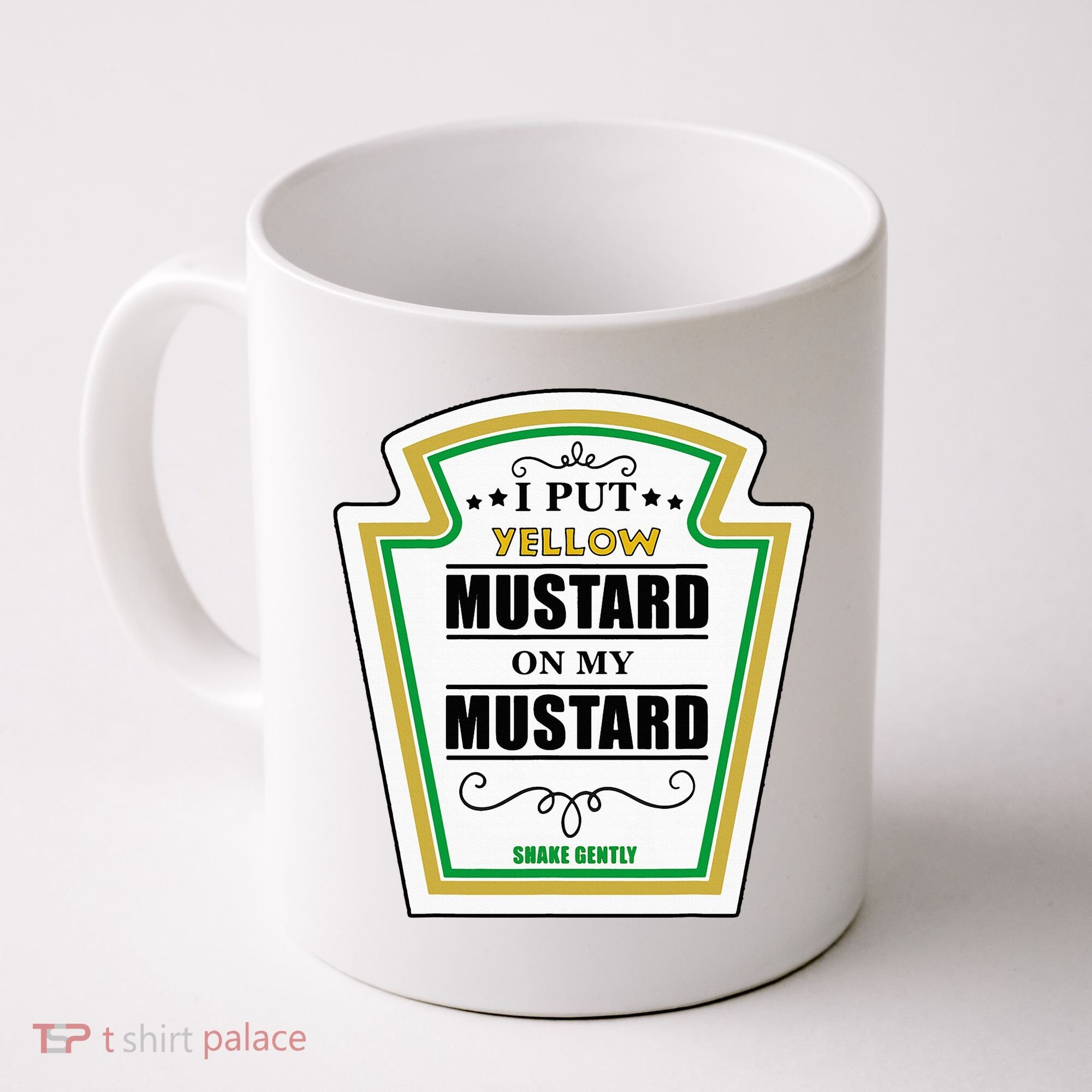 I Put Mustard On My Mustard Halloween Couple Team Coffee Mug