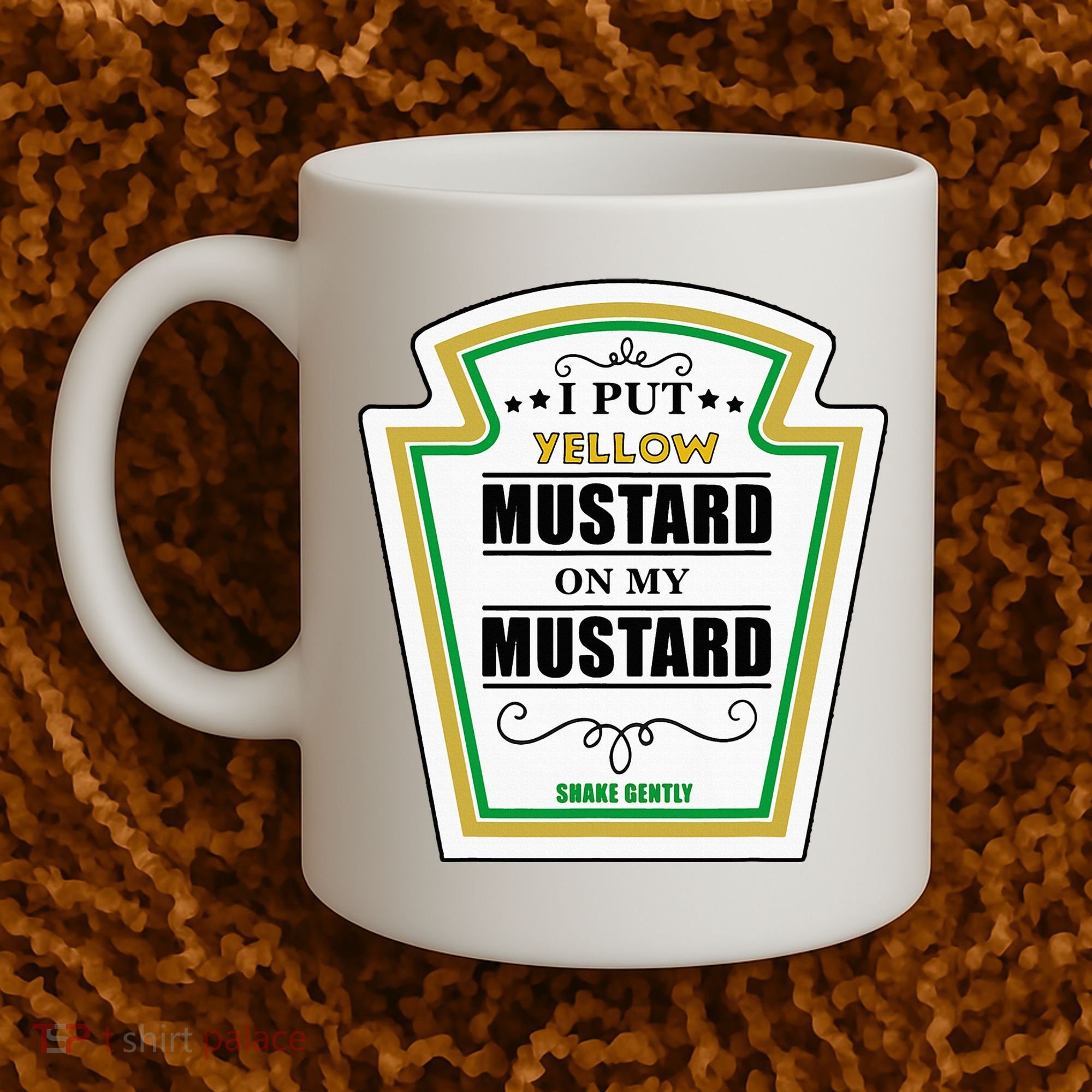 I Put Mustard On My Mustard Halloween Couple Team Coffee Mug