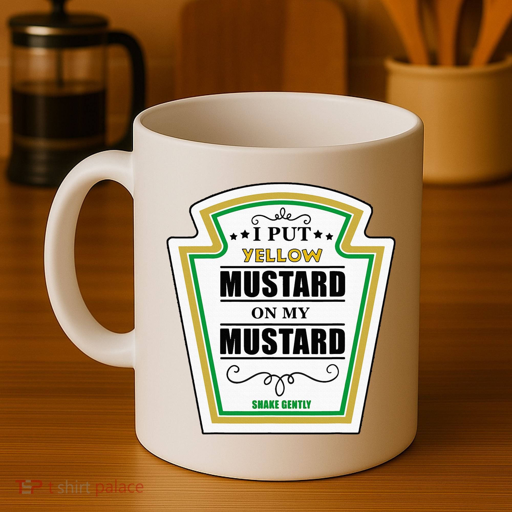 I Put Mustard On My Mustard Halloween Couple Team Coffee Mug