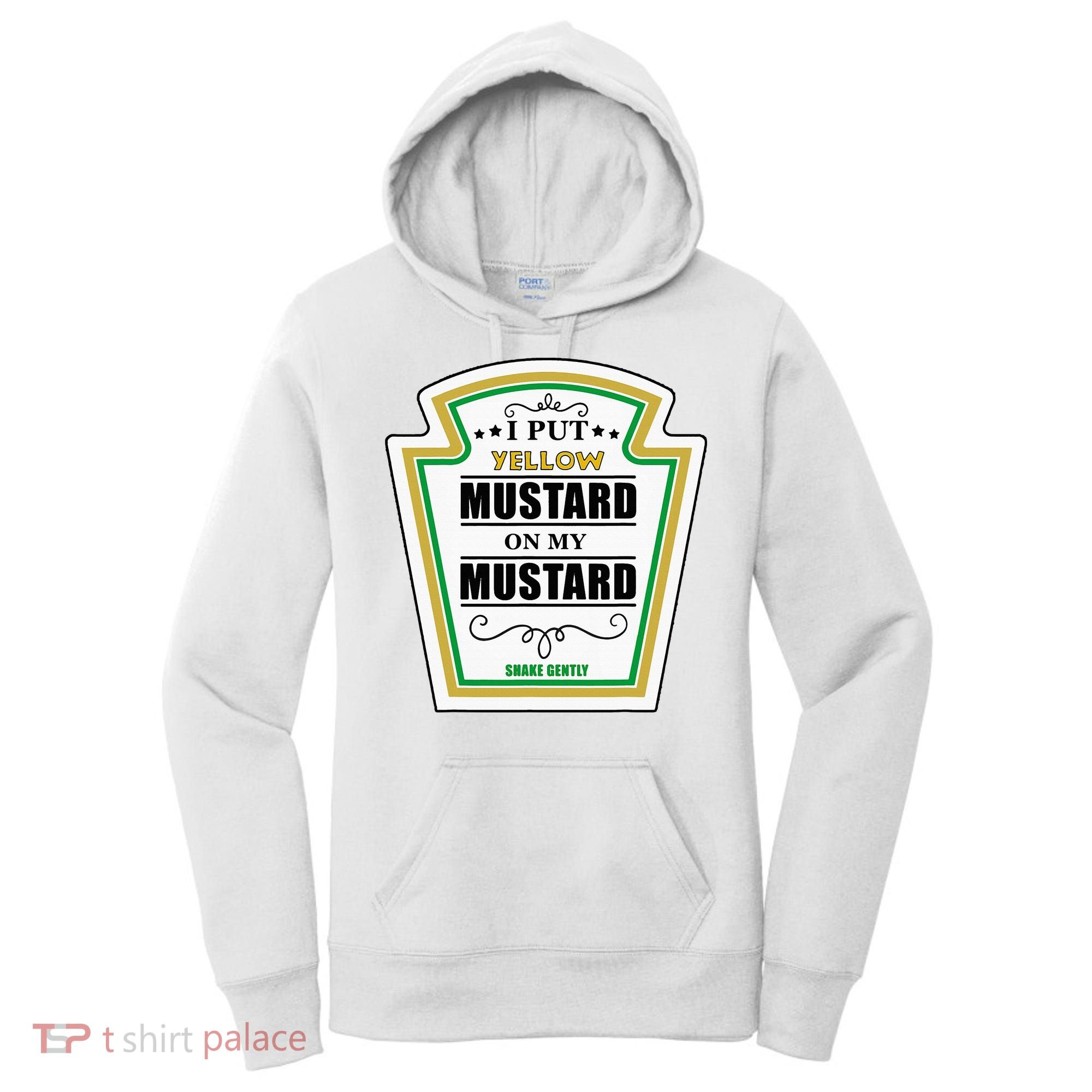 I Put Mustard On My Mustard Halloween Couple Team Women's Hoodie