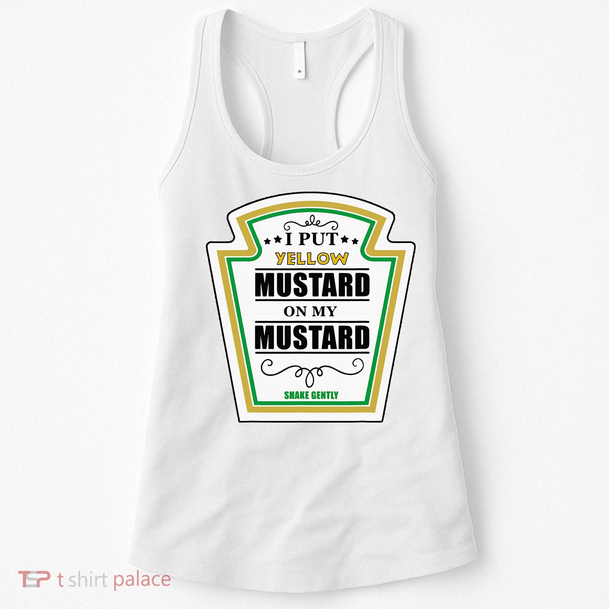 I Put Mustard On My Mustard Halloween Couple Team Women's Tank Top