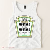 I Put Mustard On My Mustard Halloween Couple Team Tank Top thumb 2