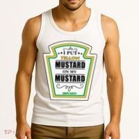 I Put Mustard On My Mustard Halloween Couple Team Tank Top thumb 3