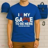 I Paused My Game To Be Here YouRe Welcome Gaming Gamer Gift T-Shirt thumb 6