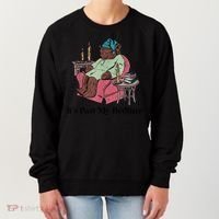 ItS Past My Bedtime Funny Bear Sleeping Women's Sweatshirt thumb 0