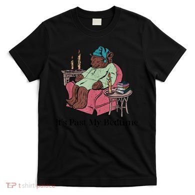 ItS Past My Bedtime Funny Bear Sleeping T-Shirt