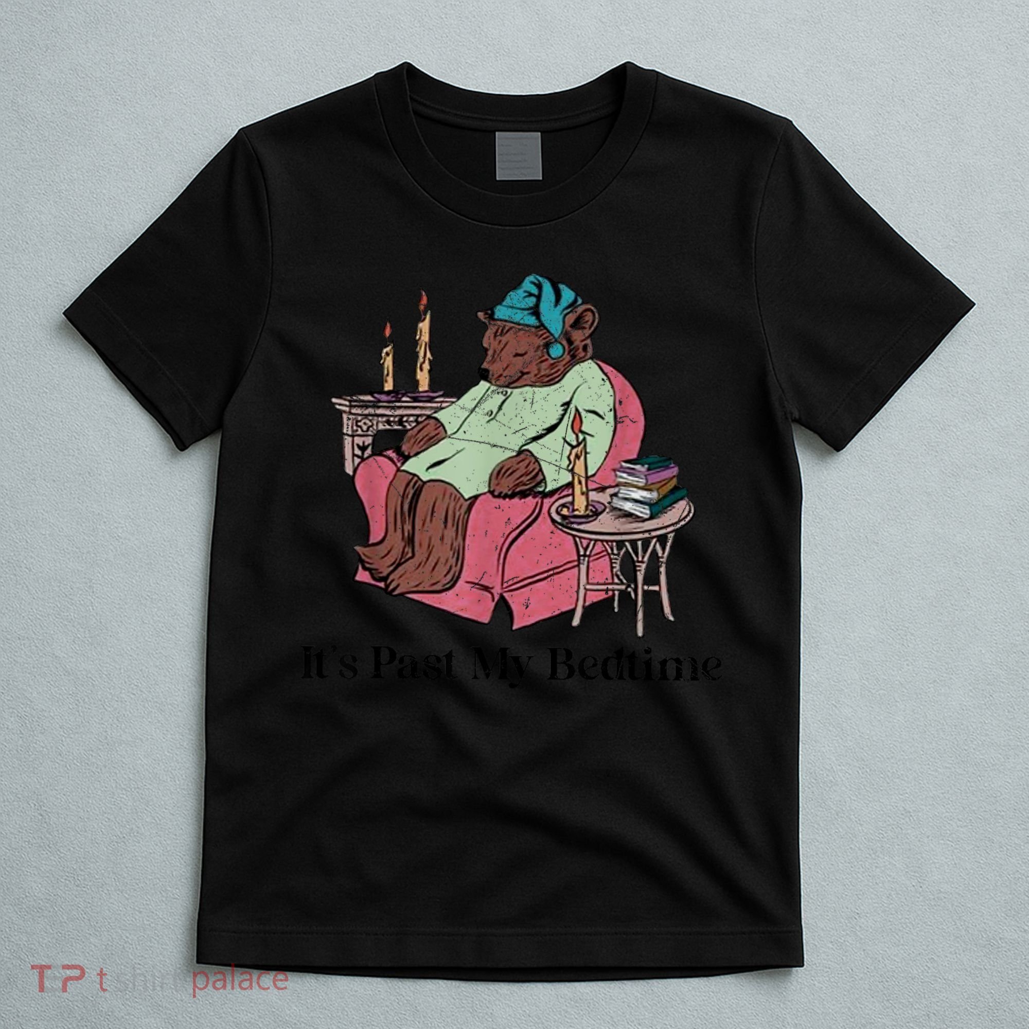 ItS Past My Bedtime Funny Bear Sleeping T-Shirt