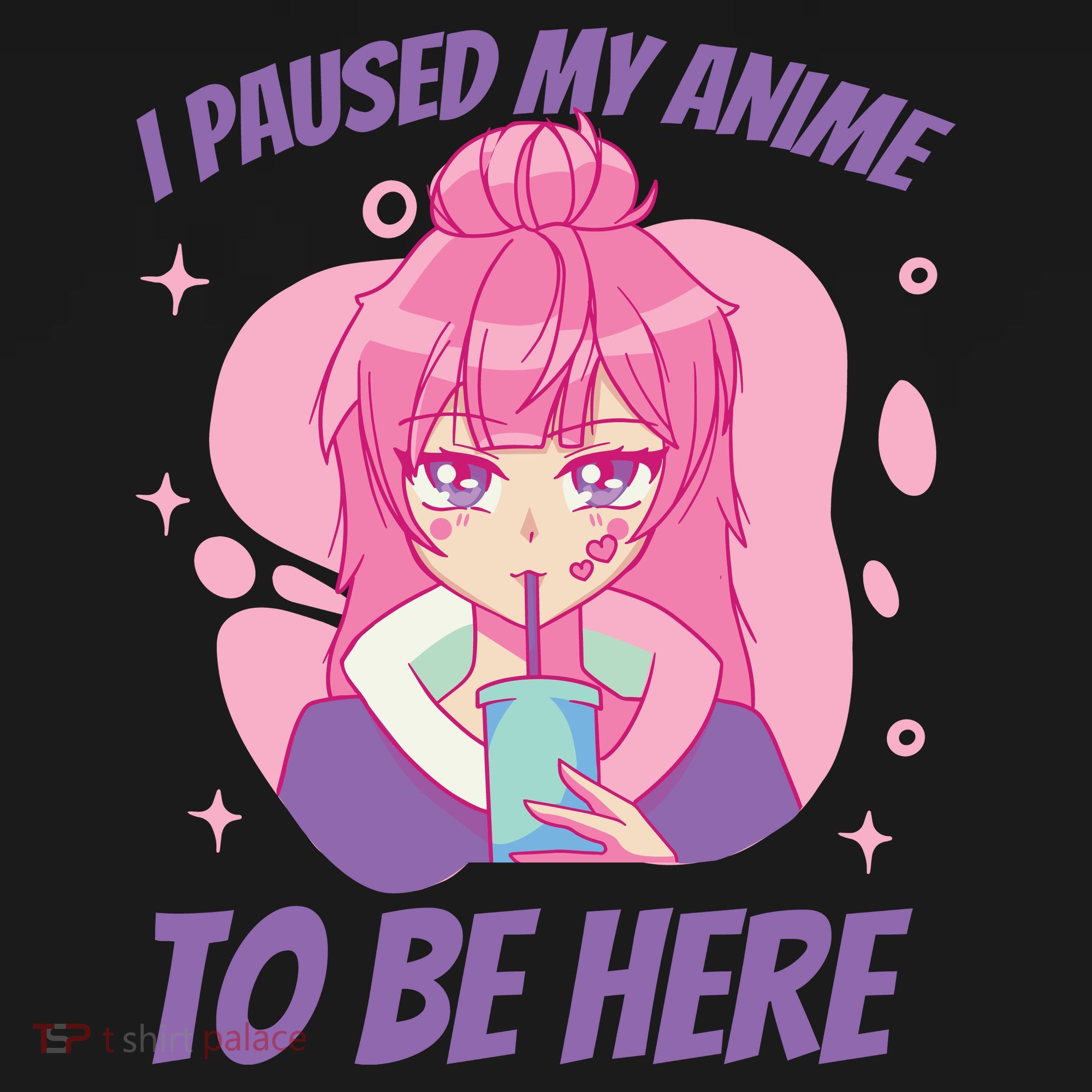 I Paused My Anime To Be Here Mousepad