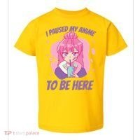 I Paused My Anime To Be Here Toddler T-Shirt thumb 0
