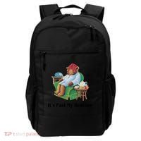 ItS Past My Bedtime Funny Bear Lover Gifts Backpack thumb 0