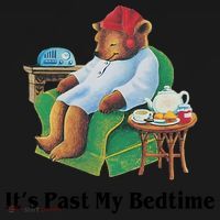 ItS Past My Bedtime Funny Bear Lover Gifts Coaster thumb 2