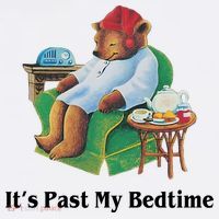 ItS Past My Bedtime Funny Bear Lover Gifts Women's Hoodie thumb 2