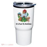ItS Past My Bedtime Funny Bear Lover Gifts Tumbler thumb 0