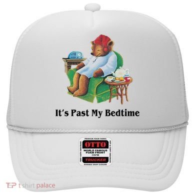 ItS Past My Bedtime Funny Bear Lover Gifts Hat