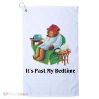 ItS Past My Bedtime Funny Bear Lover Gifts Golf Towel thumb 0