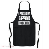 I Paused My Game To Be Here Apron thumb 0