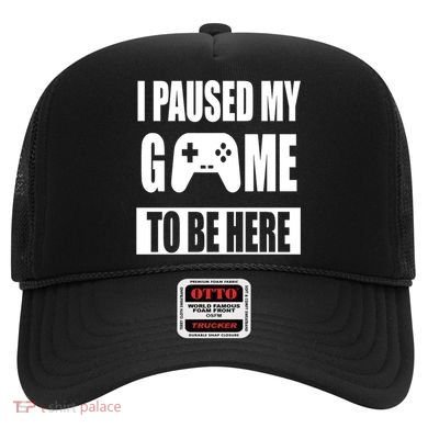 I Paused My Game To Be Here Hat