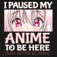 I Paused My Anime To Be Here Otaku Anime Merch Gift Visor thumb 3