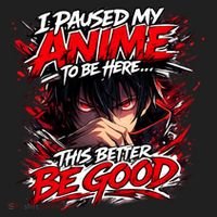 I Paused My Anime To Be Here This Better Be Good Manga Beanie thumb 2