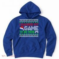 I Paused My Game To Be Here Christmas Gamer Ugly Gift Hoodie thumb 0