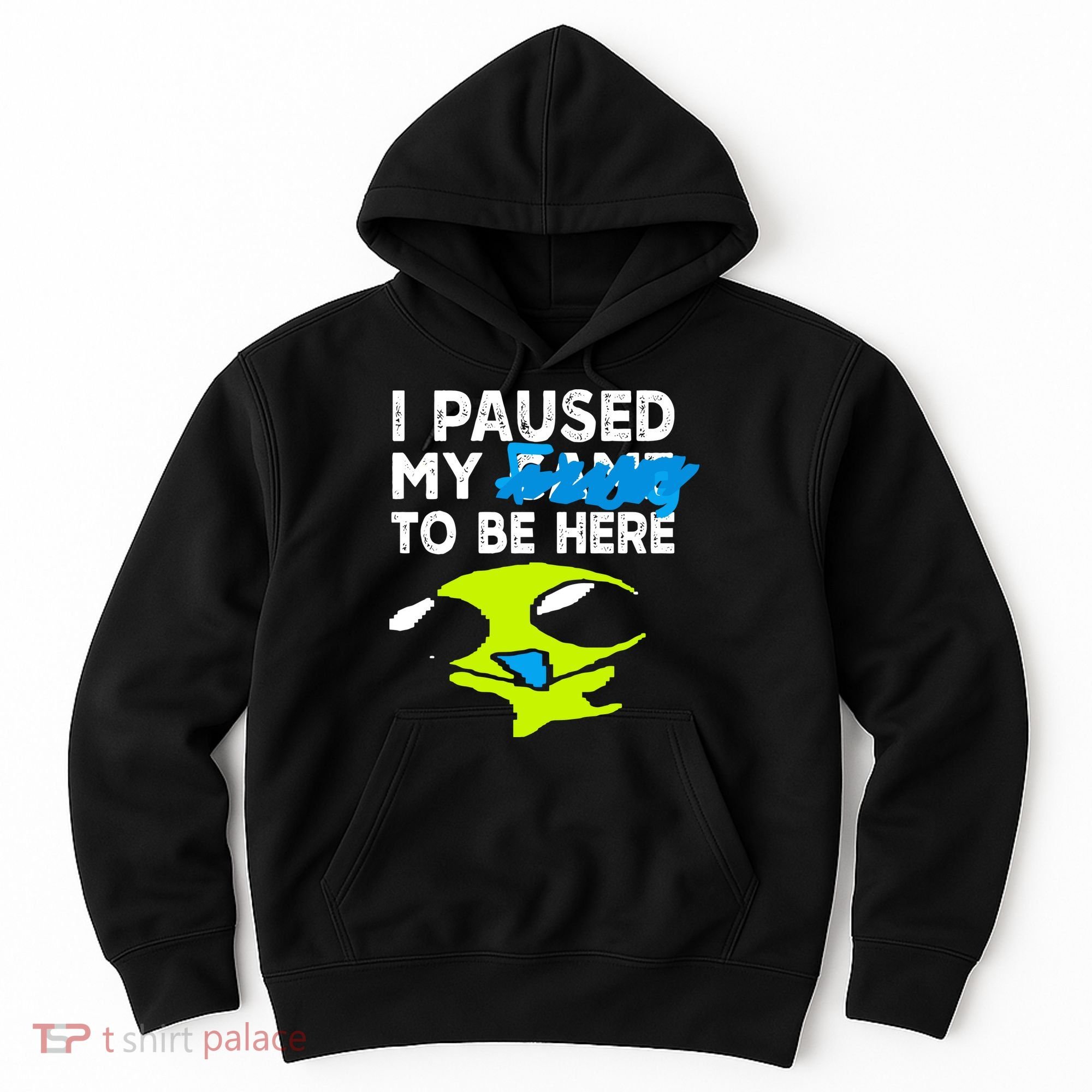 I Paused My Flug To Be Here Hoodie