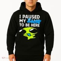 I Paused My Flug To Be Here Hoodie thumb 2