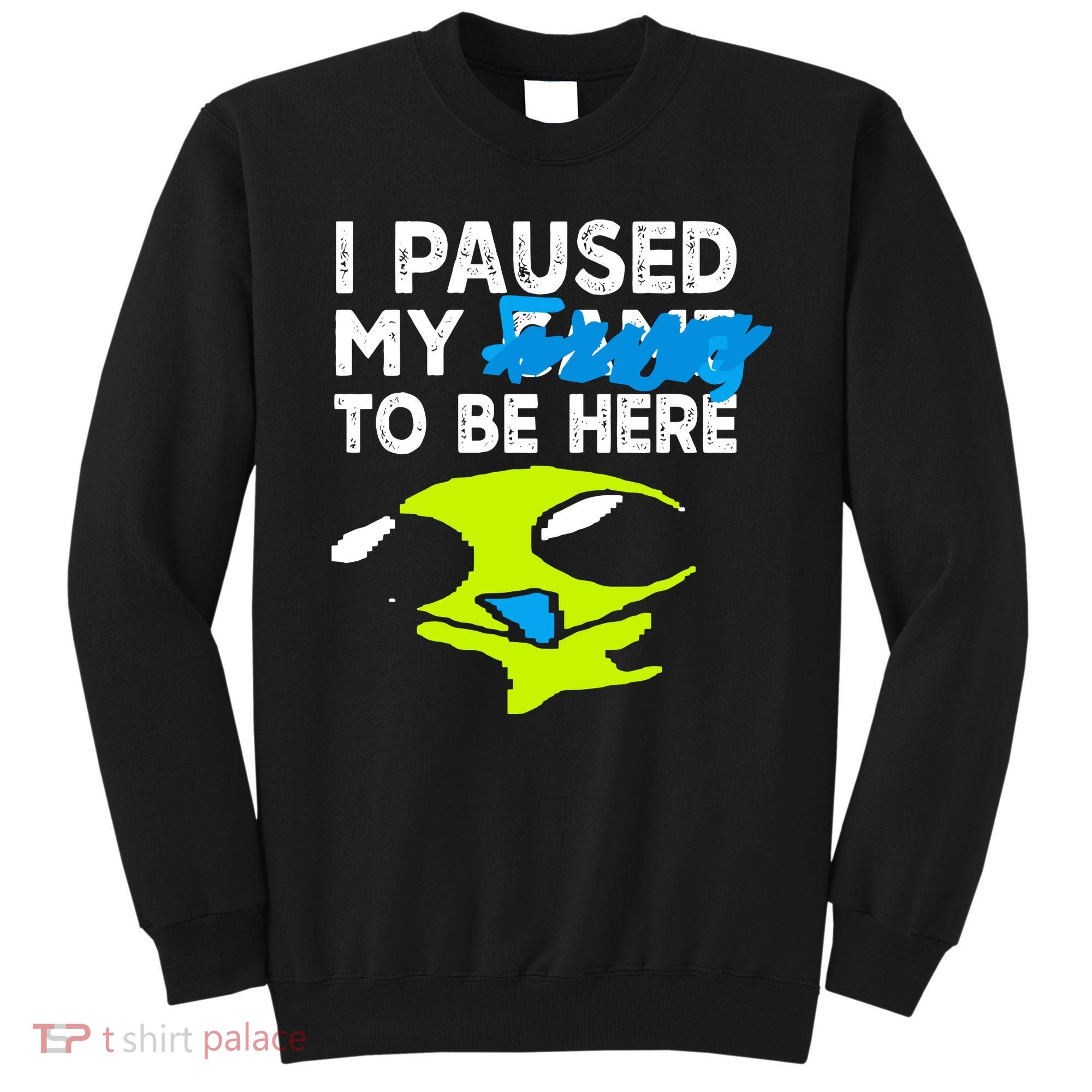 I Paused My Flug To Be Here Sweatshirt