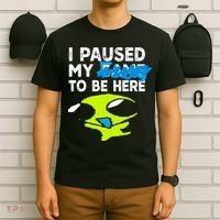 I Paused My Flug To Be Here T-Shirt thumb 6
