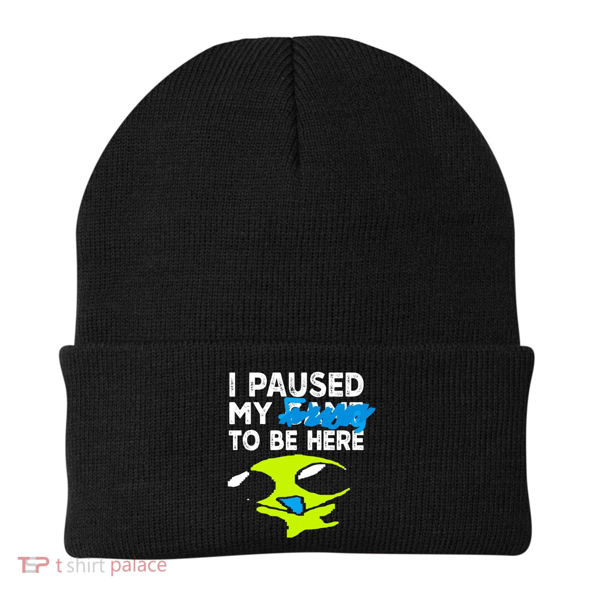 I Paused My Flug To Be Here Beanie