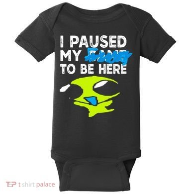 I Paused My Flug To Be Here Baby Bodysuit