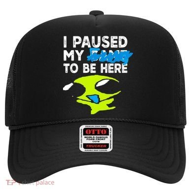 I Paused My Flug To Be Here Hat