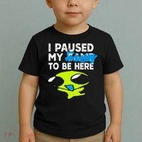 I Paused My Flug To Be Here Toddler T-Shirt thumb 2