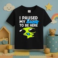 I Paused My Flug To Be Here Toddler T-Shirt thumb 3