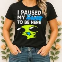 I Paused My Flug To Be Here Women's T-Shirt thumb 2
