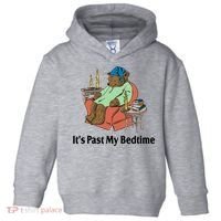Its Past My Bedtime Funny Bear Toddler Hoodie thumb 0