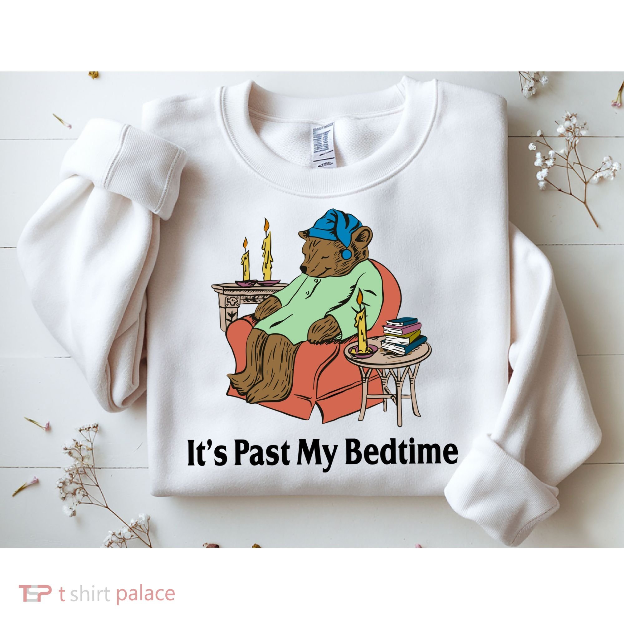 Its Past My Bedtime Funny Bear Sweatshirt