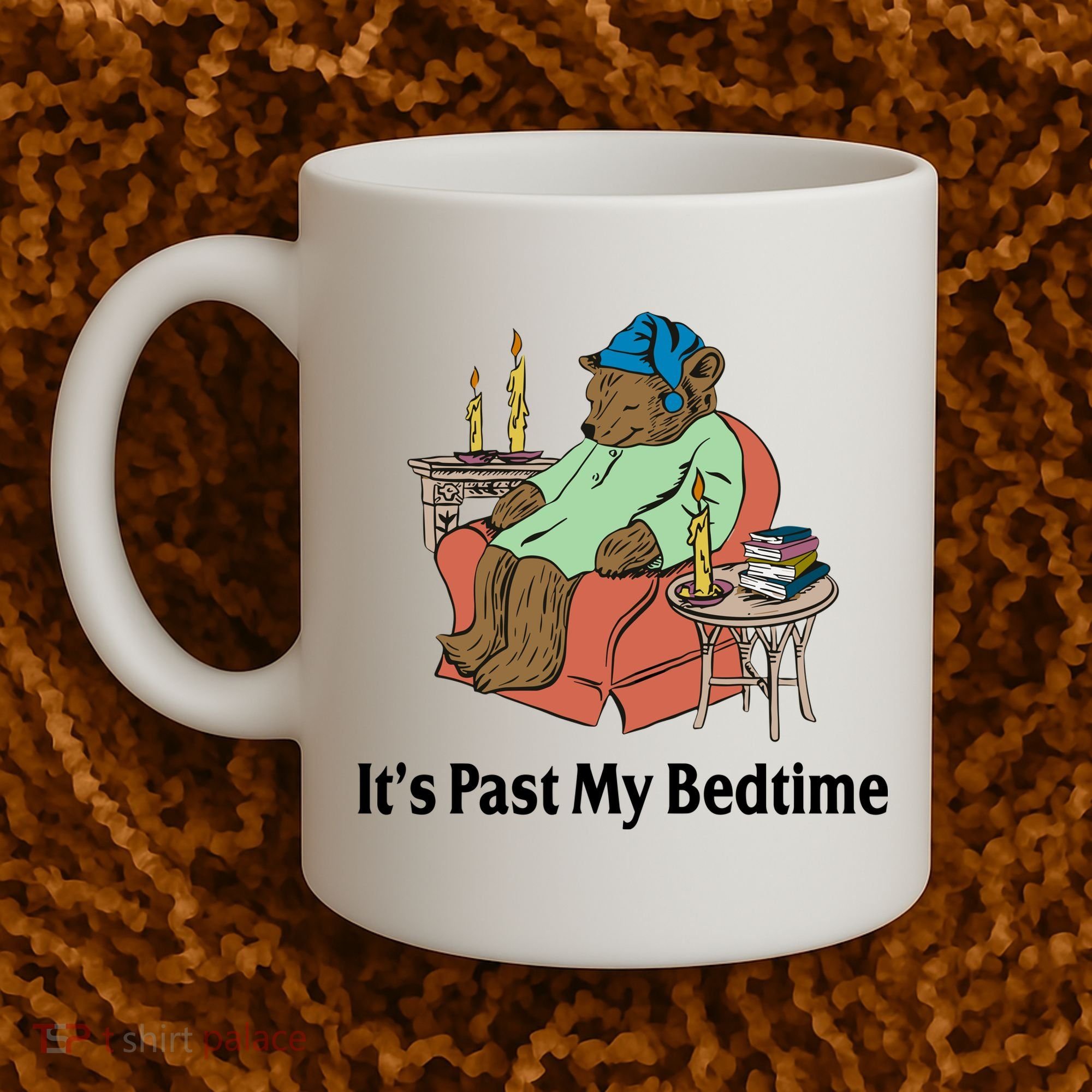 Its Past My Bedtime Funny Bear Coffee Mug