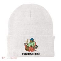 Its Past My Bedtime Funny Bear Beanie thumb 0