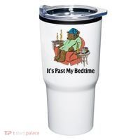 Its Past My Bedtime Funny Bear Tumbler thumb 0