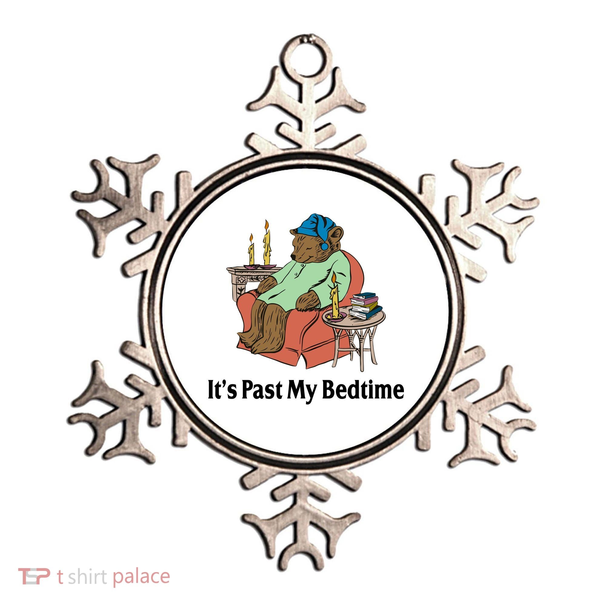 Its Past My Bedtime Funny Bear Ornament