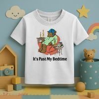 Its Past My Bedtime Funny Bear Toddler T-Shirt thumb 3