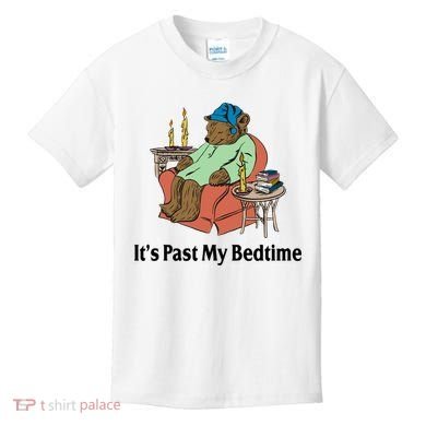 Its Past My Bedtime Funny Bear Kids T-Shirt