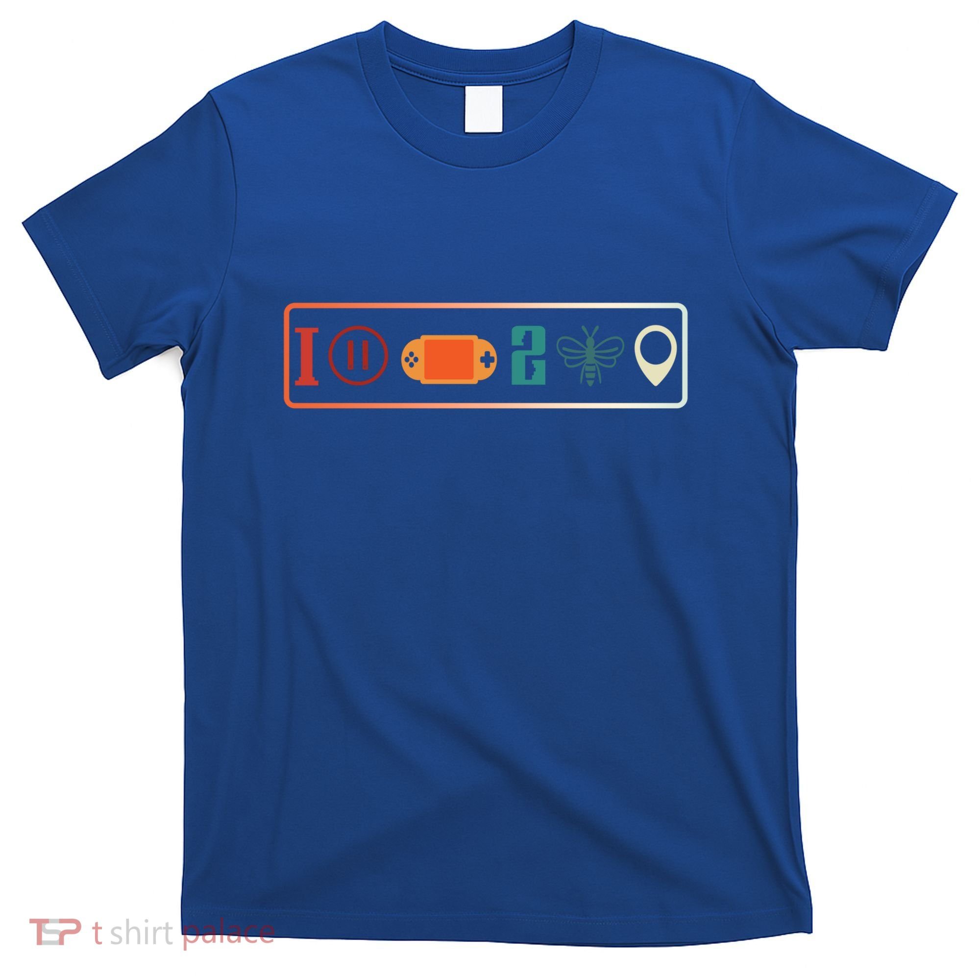 I Paused My Game To Be Here Icons Cool Gaming Retro Vintage Meaningful Gift T-Shirt