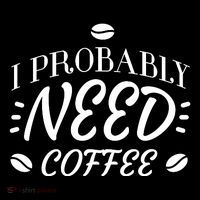 I Probably Need Coffee Toddler Hoodie thumb 2