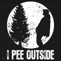 I Pee Outside Inappropriate Doggie Tank thumb 4