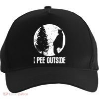I Pee Outside Inappropriate Five-Panel Snapback Cap thumb 0